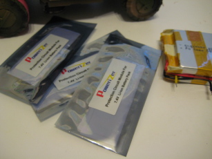 Photo of a pile of Lithium Ion pack protection circuits.