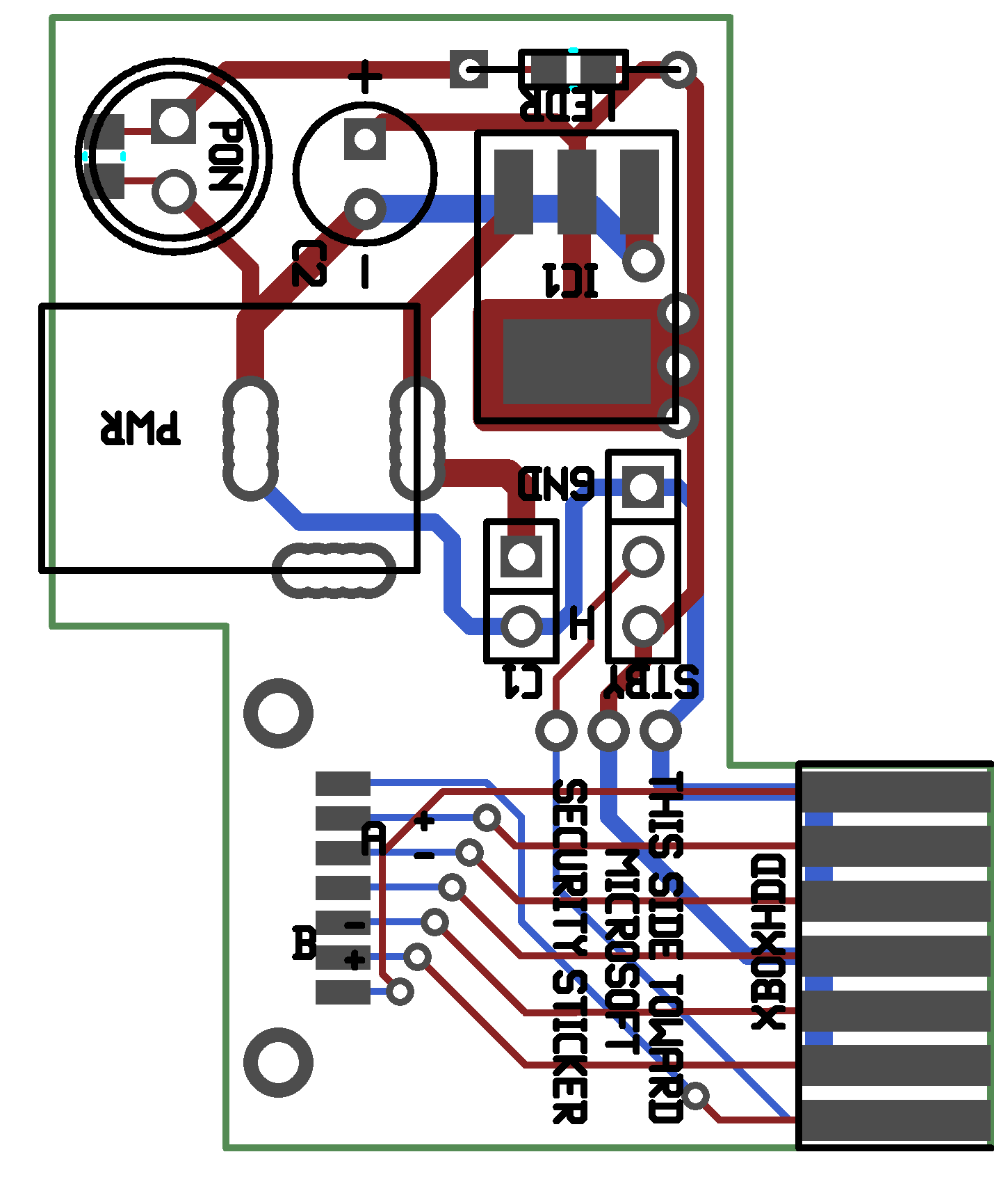 original xbox 360 4 pin fan pinout